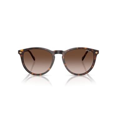 Imagem de Óculos de Sol Vogue Eyewear 0VO5599S W65613 Tam 53 / Havana Marrom - Lentes Marrom