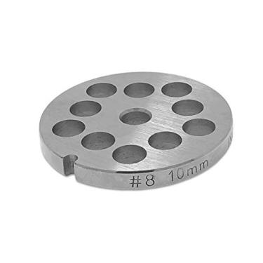 Imagem de #8 Stainless Steel Replacement Plate Disc Blade for Meat Grinder (3/8")