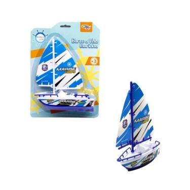 Imagem de Brinquedo Barco A Vela Com Motor Eletrico Vai na Piscina - Wellkids
