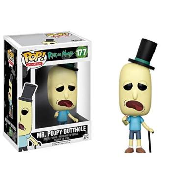 Imagem de Pop 177 Mr Poopy Butthole Rick & Morty, Funko, Multicolorido, Pequeno