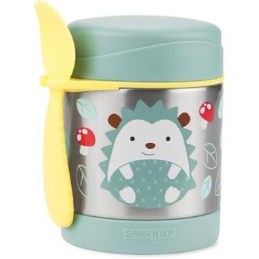 Imagem de Pote Térmico Com Talher Zoo Porco Espinho Skip Hop