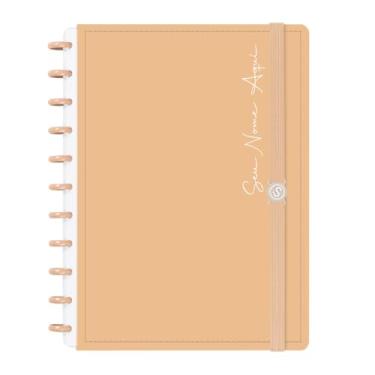 Imagem de Caderno de Disco Inteligente Personalizado Iscool G Solid Colors Nude