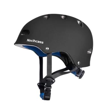 Imagem de Nocihcass Capacete de skate infantil, multiesportivo com segurança e ventilação premium, absorção de choque, ajustável para ciclismo, scooter, proteção de skate para crianças, jovens e adultos
