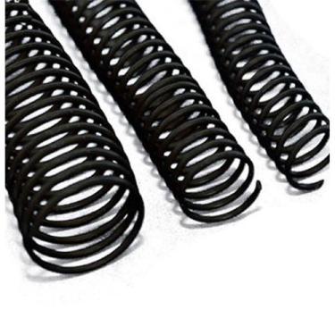 Imagem de Espiral para Caderno 09MM Preto com 100 Unidades para 50 Folhas - Mare