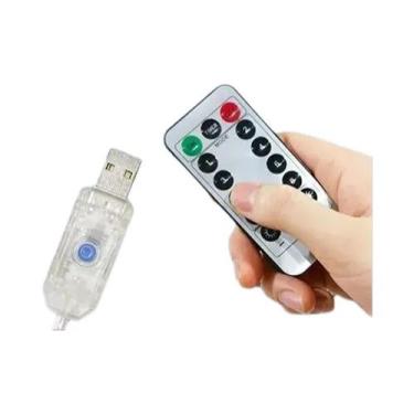 Imagem de Luzes De Cordão LED USB Com Controle Remoto 3 4 6M Para Decoração De Q