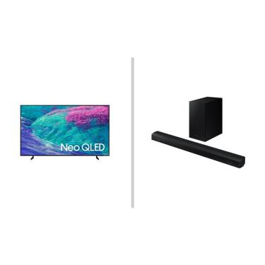 Imagem de Combo Samsung Vision AI TV 65&quot; NEO QLED 4K QN1EF + Soundbar Samsung HW-B550