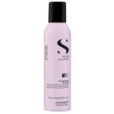 Imagem de Alfaparf Semi Di Lino Mousse Light 250ml Espuma Modeladora Leve Volume