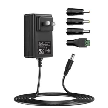 Imagem de [Listado na UL] Fonte de alimentação VOLTKARE DC 24 V 1000 mA com 4 pontas para umidificador difusor, tira de luz de LED, lâmpada de piso, pistola de massagem hipervolt, robô de vácuo inteligente