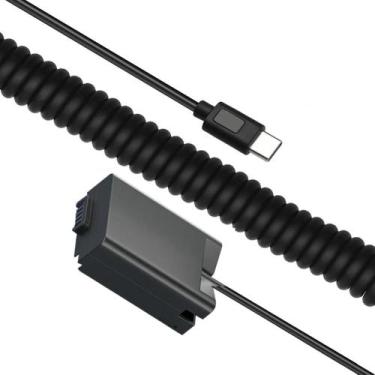 Imagem de Adaptador Dummy PD EP-5G Bateria Nikon EN-EL25 Espiral USB-C - WorldVi