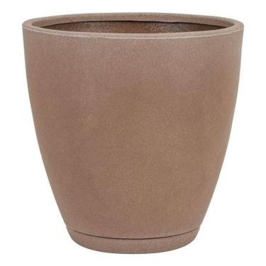 Imagem de Vaso De Planta Grande Plastico Castanho 35X35Cm Fuji
