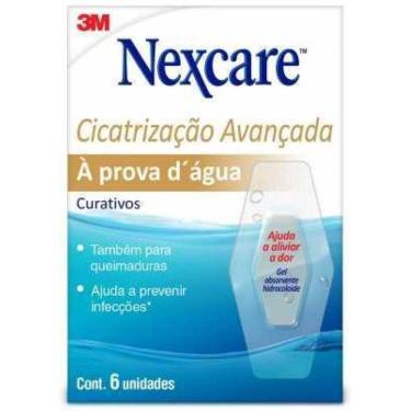 Imagem de Curativo Nexcare Cicatrização Avançada 3M 6 Unidades