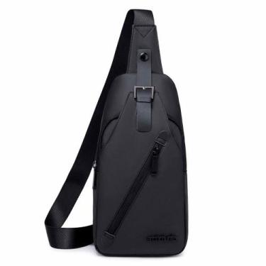 Imagem de Mochila Transversal Bolsa Tiracolo Ombro Pochete Impermeável Unissex T