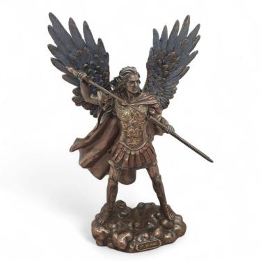 Imagem de Estátueta São Miguel Arcanjo Executor da Justiça Divina 28cm