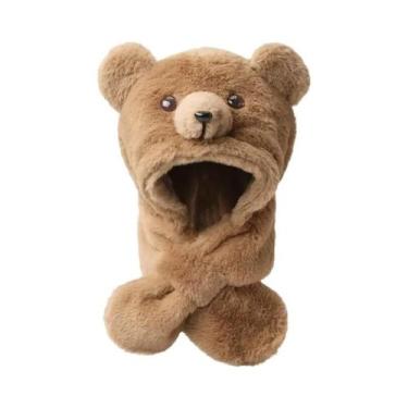 Imagem de Chapéu de Bebê Menina - Estilo Coreano, Imitação de Pele de Coelho, Qu