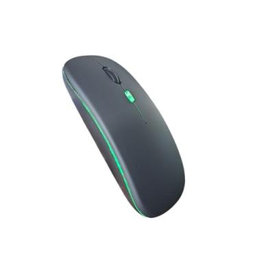 Imagem de Mouse Sem Fio Recarregável com LED, Design Slim, Compatível com Windows e Mac
