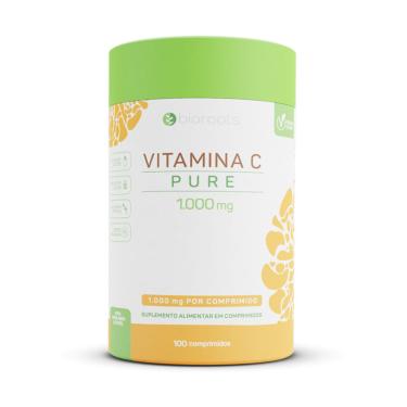 Imagem de Vitamina C Bioroots 1000mg 100 Comprimidos