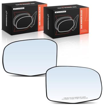 Imagem de A-Premium Vidro espelhado aquecido para motorista e passageiro de 2 peças com placa de suporte compatível com Honda HR-V HRV 2023 2024 2025, 2.0L - Espelho retrovisor lateral externo