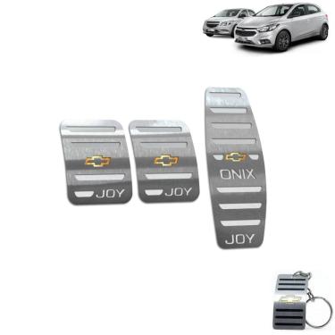 Imagem de Pedaleira Manual Chevrolet Onix Joy 2013 A 2020 Prata