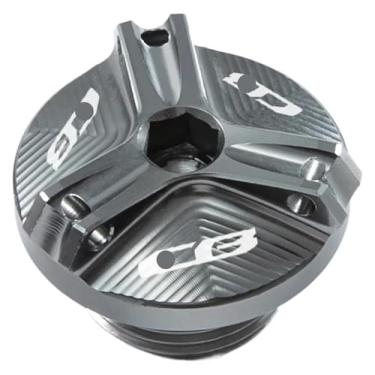 Imagem de BYYINGSUS Compatível com CB 1000R CB1000RR CB650R CB 650R 300F CB500F CB500X CB600F CB650F 900F CB1100 Tampa de parafuso de tampa de óleo de motor (CB Titanium)