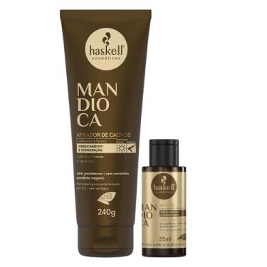 Imagem de Kit Mandioca 1 Ativador de cachos 240g 1 Nectavita 35ml Haskell