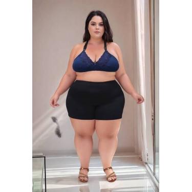 Imagem de SHORTS Anti Atrito SUPER BIG PLUS SIZE não ASSADURA Anaguá lycra do Ta
