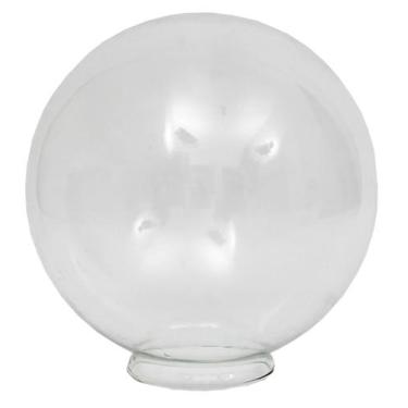 Imagem de Globo De Vidro Com Colar 15 X 35 P/ Poste de Jardim - Jota Iluminação 