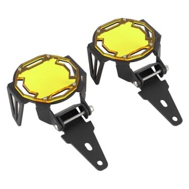 Imagem de ZJchao Tampa Luz de Nevoeiro, Conjunto Lâmpada de Nevoeiro de Alumínio Motocicleta Protetor Lâmpada de Motocicleta Tampa Luzes de Com Junta de Parafuso para S1000XR F750GS F850GS R1200GS/ R1250GS