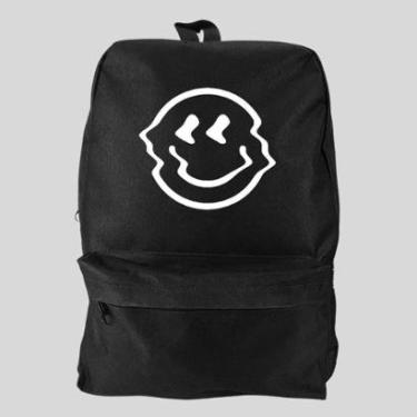 Imagem de Mochila Bolsa Masculina Basica Escolar Pega a Visão Estampado Emoji-Masculino
