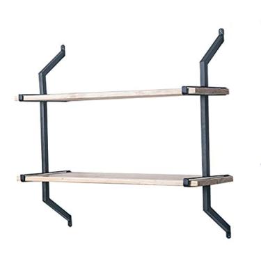 Imagem de Prateleiras flutuantes para pendurar na parede para quarto como prateleira de livros | Prateleiras flutuantes para exibição de decoração contemporânea