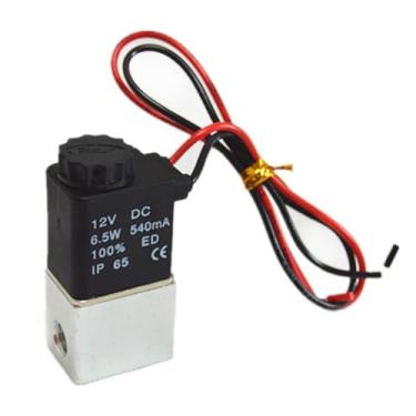 Imagem de Válvula pneumática 2V025-08 1/10.2 cm válvula solenoide ar água óleo 12vdc 24vdc 220vac 0-1Mpa (24Vdc)
