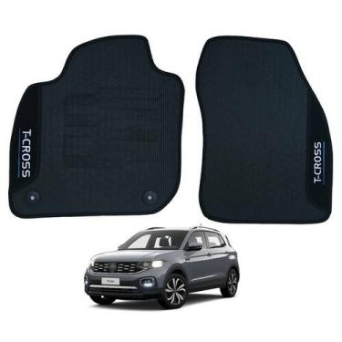 Imagem de Jogo Tapete Borracha Para Tcross 19 2020 2021 2022 2023 Pvc - Ecotap