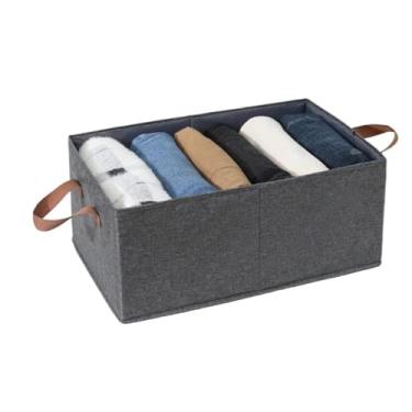 Imagem de Kit Com 6 Caixas Organizadoras Resistentes E DobráVeis | Para Roupas E Gavetas | Organizador De Guarda-Roupa(kit3)