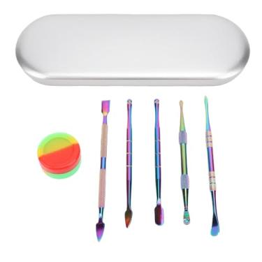 Imagem de Ferramentas de escultura de ponta dupla Kit de escultura em aço inoxidável com alças antiderrapantes para artistas Iniciantes Profissionais que elaboram madeira, argila, cera,