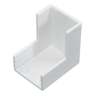 Imagem de Kit 2 Cotovelo Externo Canaleta 20x10mm Junção 2x1cm - Loja Dinka, Bra