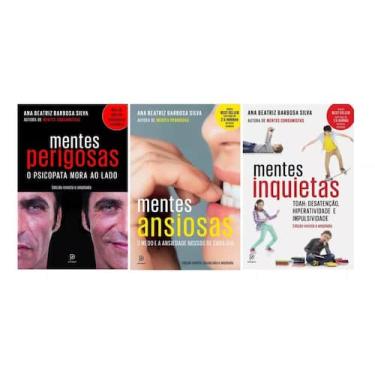 Imagem de Kit Mentes Perigosas + Mentes Ansiosas + Mentes Inquietas - Ana Beatri