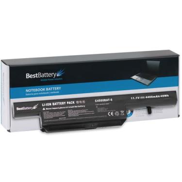 Imagem de Bateria para Notebook Positivo SIM+ 6360M - BestBattery, Preto