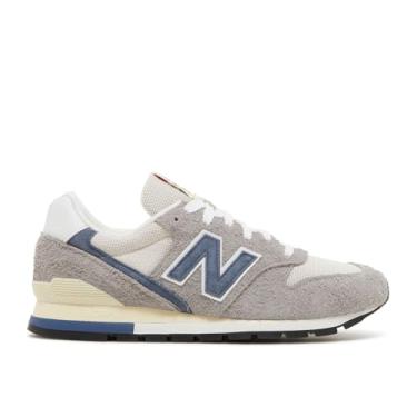 Imagem de New Balance 996 Tênis masculino, Marblehead/Vintage Indigo, 36