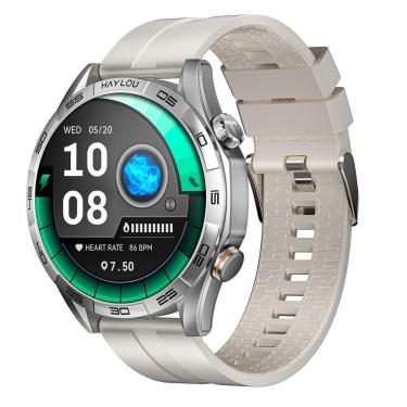 Imagem de Smartwatch Haylou Solar 5, Tela Amoled 1,58 Ip68 À Prova D'água, Chamadas Bluetooth-Unissex