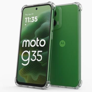 Imagem de Capa Silicone Premium para novo Motorola Moto G35