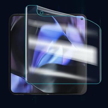 Imagem de Protetor de tela interno para Google Pixel 9 Pro Fold Soft TPU Hydrogel Films Anti-Scratch Fingerprint Unlock Protective Film
