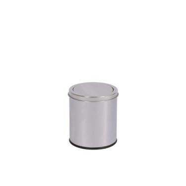 Imagem de Lixeira Inox Basculante 5 Litros - MOR