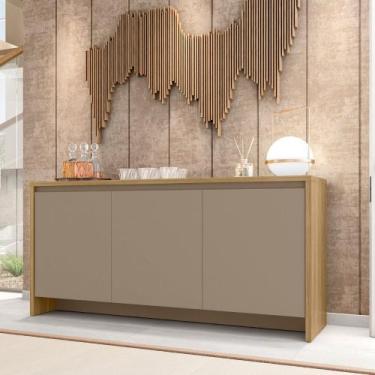 Imagem de Aparador Buffet 3 Portas 1 Gaveta Madrid Casa D, Hanover Fendi