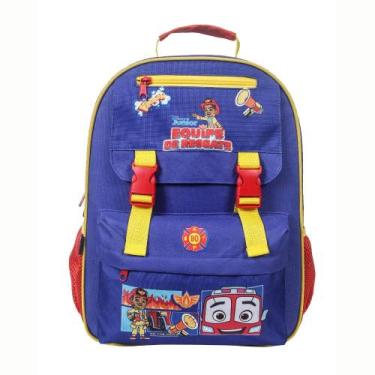 Imagem de Mochila Escolar Equipe de Resgate Disney Infantil G Dermiwil