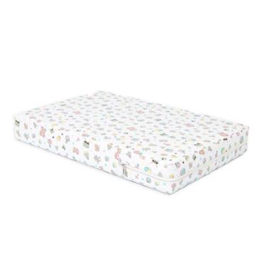 Imagem de Trocador de Fraldas para Bebê Modelo Plus, Impermeável, PVC, 40x60cm,Antifúngico, para Cômoda, 0+ Meses (Verde Toys)