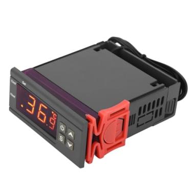 Imagem de Controlador de temperatura, módulo de controle de termostato digital com sonda de sensor de 1 m para fermentadores e geladeiras