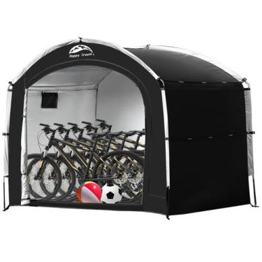 Imagem de Tenda de armazenamento de bicicletas HAPPY TRAVEL 220x150x185 cm Imper