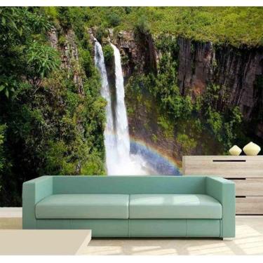 Imagem de Papel de Parede - Painel Adesivo Cachoeira 3D 2M² na 007 - Voce Decora