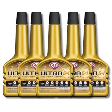 Imagem de Kit 5 Ultra 5 em 1 Aditivo Stp Limpeza Completa Injeção 375ml