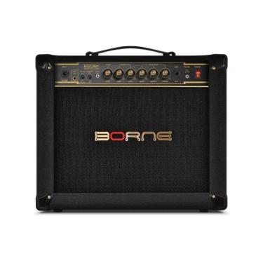 Imagem de Amplificador Guitarra Borne Vorax 840 Studio C/ Interface Preto/Dourad