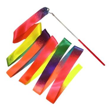 Imagem de de Ginástica Rítmica - Equipamento De Prática De Dança Com Cor Degradê - Acessório para Ballet e Dança Infantil | Para Festas Acampamentos Escolas Clubes e Atividades de Palco Infantil
